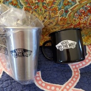 VANS tumbler and mug. BRAND NEW